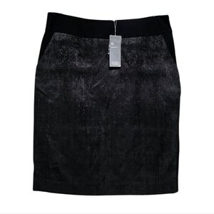 Eileen Fisher Paneled Skirt in Pewter/Black Size Medium NWT